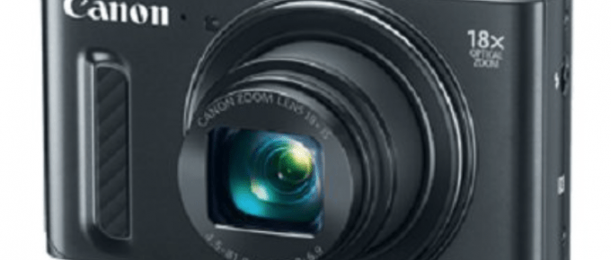 Black Canon PowerShot SX610