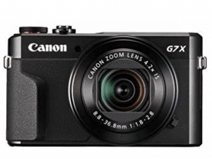 Black Canon PowerShot G7X Mark II