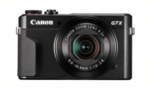 Black Canon PowerShot G7X Mark II