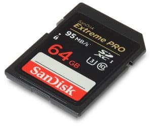 SanDisk Extreme 64 GB SD Card
