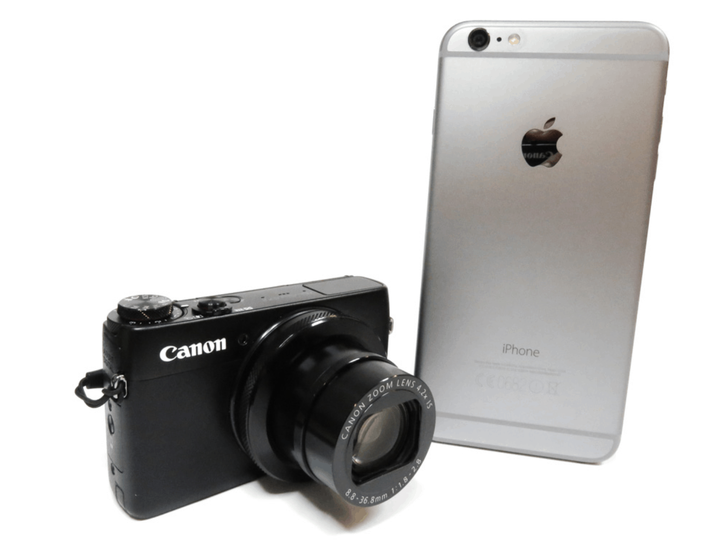 Canon G7X Mark 1 and an iPhone 7 plus 256gb