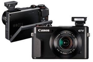 Black Canon PowerShot G7 X Mark II
