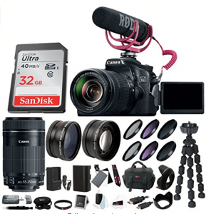 Canon EOS 80D DSLR Camera Kit