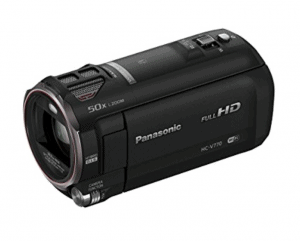 Black Panasonic HC-V770 HD Camcorder