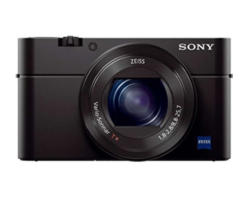 Black Camera Sony DSC-RX100 MK4 Front
