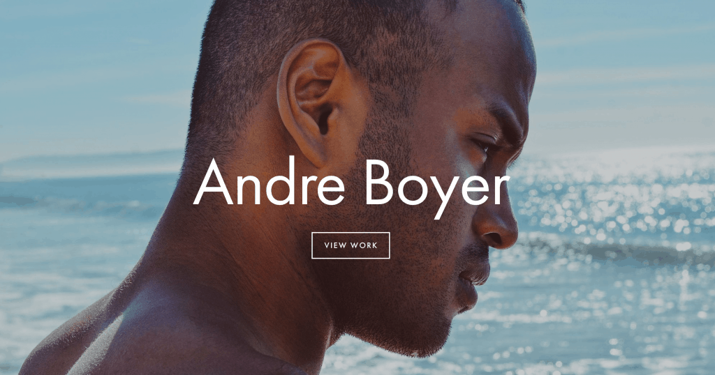 screenshot from the Andre Boyer website