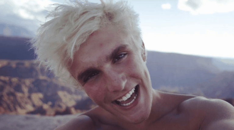 Jake Paul smiling