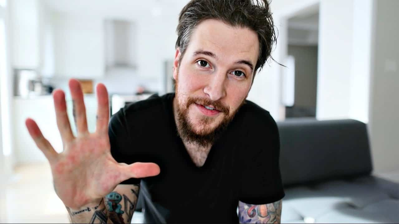 Peter McKinnon in front of the camera