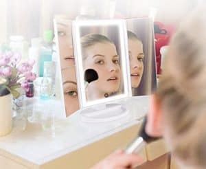 SUPRENT Lighted Makeup Mirror 
