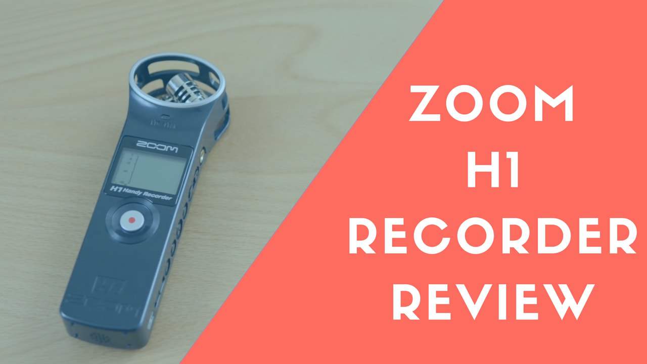 Zoom H1 Review For  Video
