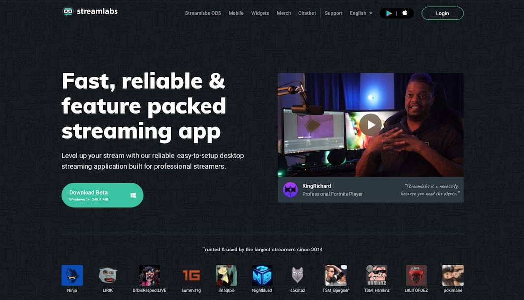twitch streaming apps
