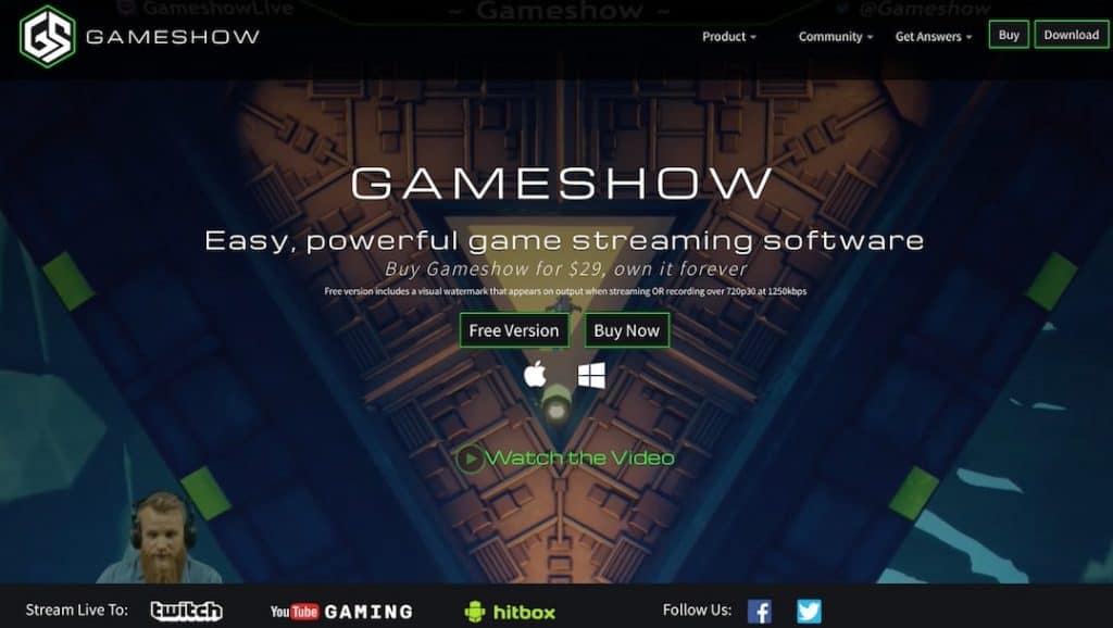 Screenshot Gameshow