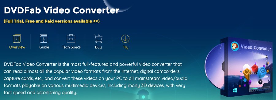 Capture DVDFab Video Converter