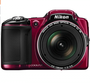 Red Nikon COOLPIX L830