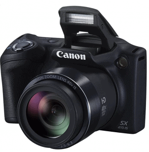 Black Canon PowerShot SX410 IS 