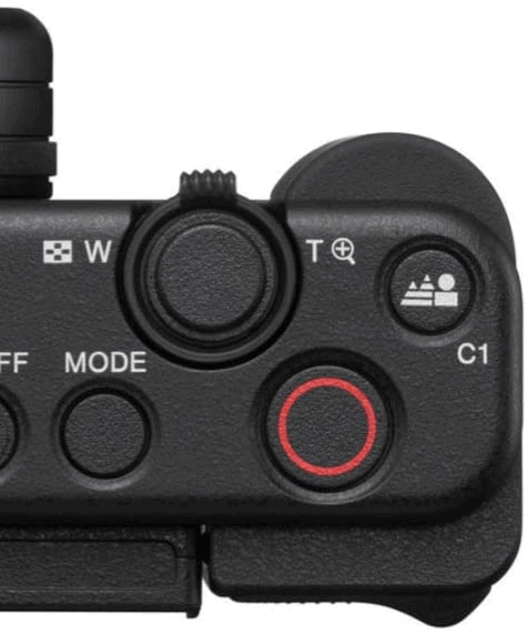 C1 button from the Sony ZV1 camera