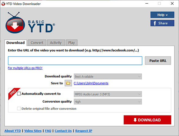 ytd mp3 music downloader